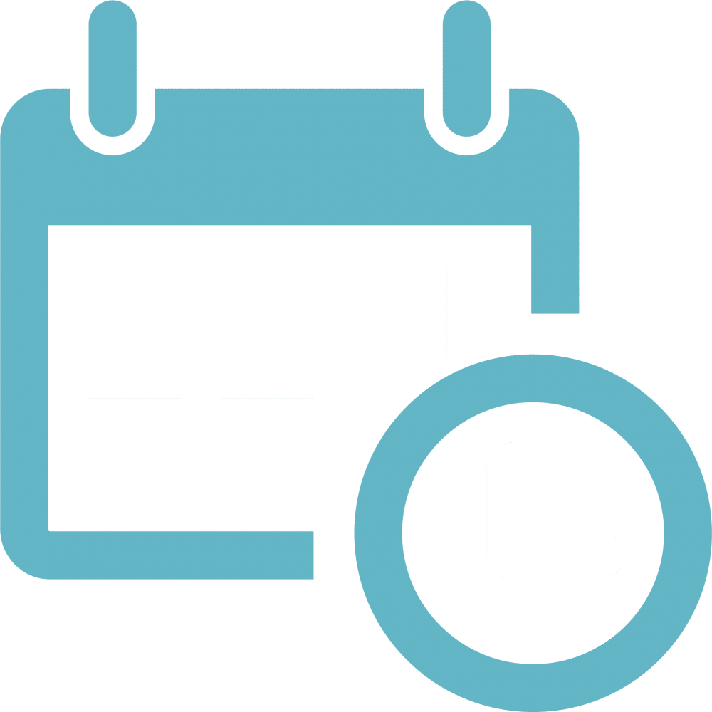 Icon of Calendar and Clock